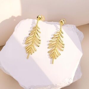 Valenique Feather Cascade Earrings